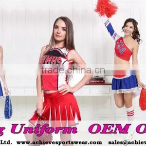 Plus Size Wholesale Cheerleading Uniforms Custom thumbnail-1