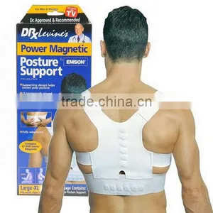 2017 Top Sale Cheap Posture Corrector Back Waist Support Belt, Magnetic Back Support thumbnail-1