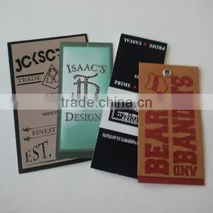 2017 High Quality Custom Size Jeans Paper Hang Tags thumbnail-2