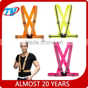 Reflective Yellow Running Belt for Outdoor Sport thumbnail-3