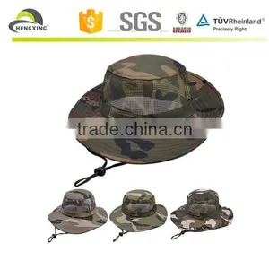 Custom Camo in Stock Polo Cotton Bucket Hat thumbnail-1