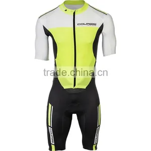 Professional Compression CYCLING Speed Short Sleeve Road Skating Skinsuit Bicycle Skate thumbnail-1