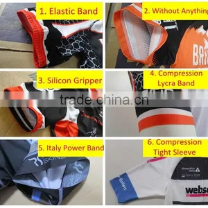 Professional Compression CYCLING Speed Short Sleeve Road Skating Skinsuit Bicycle Skate thumbnail-4