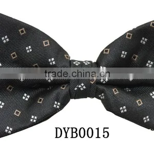 2017 Fashion Wholesale Polyester Jacquard Cheap Bow Ties thumbnail-1