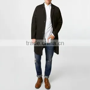 Dark Blue Skinny Knee Ripped Jeans Men Wholesale thumbnail-5