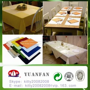 PP Spunbond Nonwoven Fabric for Table Cloth / Table Runner 60gsm thumbnail-1