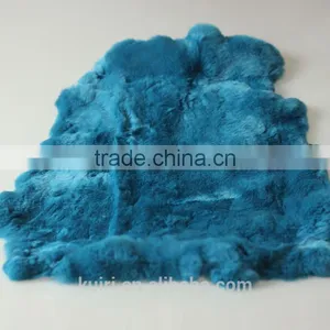 High Quality Rex Rabbit Fur Pelt Skins 100% Genuine Rex Rabbit Fur Skin Pelts Tp8 thumbnail-1