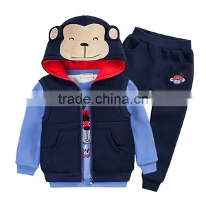 Customize Kids Wear Set Fashion Design Children Clothing Kids Winter Clothes Casual Children Boys Clothes Sets thumbnail-6