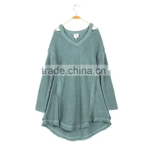 S32450W Junior Knit Long Sweaters Teenager Fashion Sweater 2017 Big Babies Spring Casual Sweater thumbnail-3