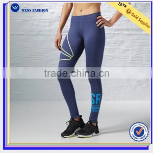 Latest Design Printing Yoga Wear Sexy Tight Woman Sport Legging thumbnail-1