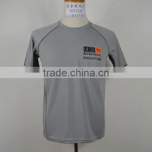 2015 HOT!! China Factory Custom Coolmax Quick-drying Mens Sport Tshirt thumbnail-1