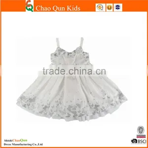 2015 New Arrival Elegant White Princess Formal Party Kids Dress thumbnail-1