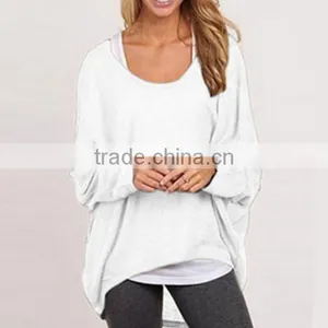 Hot Style Sweater Europe and the United States Show Thin Loose Women's T-shirt Multicolor Knitting Sweater thumbnail-2
