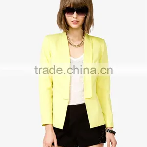 Women Neon Open Blazer thumbnail-1