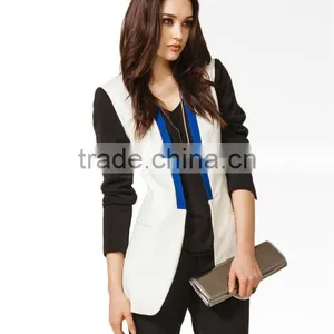 Longline Colorblocked Blazer thumbnail-1