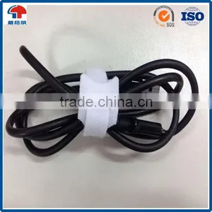 Thin Adjustable Hook & Loop Cable Ties For Data Room Telecom Cable Management thumbnail-6