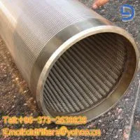 Wire Wrapped Pipe Wells Creen for Shallow Well thumbnail-2