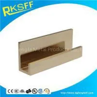 Zinc Alloy Rose Gold Name Card Holder thumbnail-1