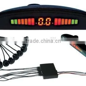 Mini LED Monitor Display Car Reversing Sensor System With 4 Front and 4 Rear In -Bumper Sensors RD-018C8 thumbnail-3