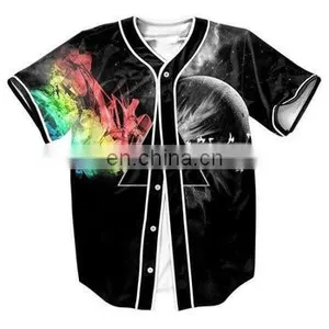 Mesh Polyester Men Customized Baseball Jersey, Sublimation Mesh Baseball Jersey for Men at PRIDE GARMENTS thumbnail-1