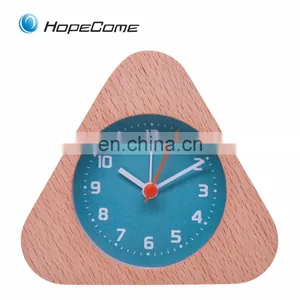 DIY Design Table Alarm Clock With Sound Wood thumbnail-6