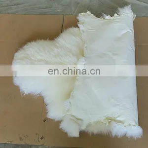 Top Grade Factory Direct Natural New Finished Tanned Processed Colorful Sheep Fur Skin thumbnail-2