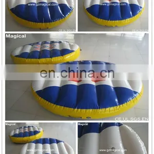 Inflatable Round Cushion Inflatable Water Mattress Inflatable Water Toys thumbnail-1