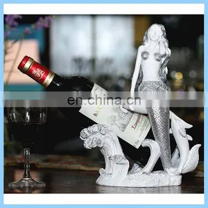 Sexy Golddess Decoration Fancy Resin Wine Rack thumbnail-1