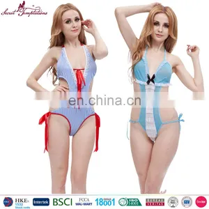 China Factory Direct Sale Young Girls Sexy Lingerie Wholesale Sexy Womens Bodysuits thumbnail-1