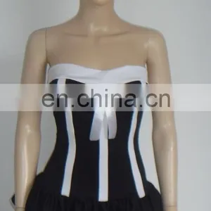 Funny Carnival Women Quality Sexy Pink French Maid Costume Fancy Dress WC-0002 thumbnail-1