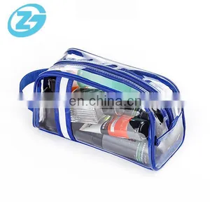 Travel Transparent PVC Contracted Personalized Cosmetic Bag thumbnail-3