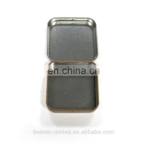 Vintage Mini Square Card Tin Box,tin Packaging for Card thumbnail-2