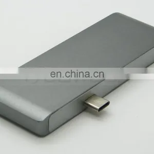 Aluminium 5 in 1 USB 3.0 Type C Hub for Macbook thumbnail-6