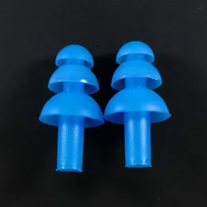 Free Sample Nontoxic Silicone Earplug for Water Sport Use Swimming Accessories thumbnail-5