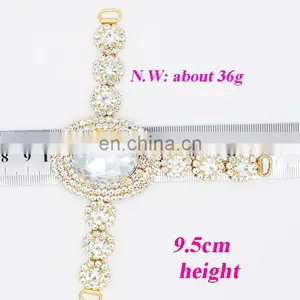 Wholesale High Quality Rhinestone Shoe Accessories Shoe Decoration for Ladies Fashion Shoes thumbnail-3