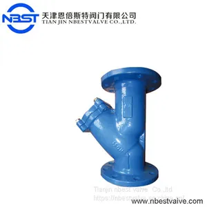Y41H Cast Iron Flanged Y Strainer Industrial Y-type Water Y Strainer thumbnail-2