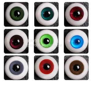 Frida High Quality Colorful Fixed Eyes for 18 Inch Vinyl Doll thumbnail-1