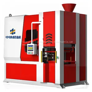 Automatic Horizontal Parting Flaskless Green Sand Molding Machine and Foundry Molding Line for Making Foundry Pieces thumbnail-1