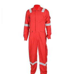 Cotton Fireproof Protective Coverall for Working Outdoors thumbnail-1