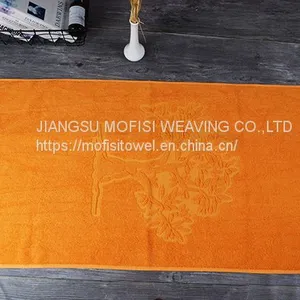 New Design Towels Bathroom Gift Embroidery Jacquard Logo thumbnail-2