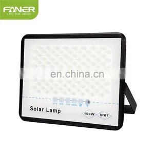 FANER Waterproof Led Solar Flood Light Led Solar Flood Light With Power Show Cheap Solar Flood Lights thumbnail-2