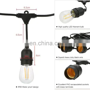 IP 65 Waterproof E26 E27 Led String Light Wedding Decoration thumbnail-5