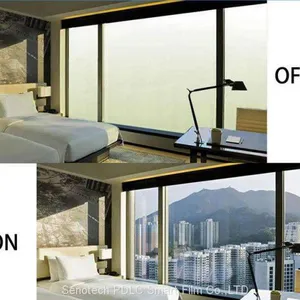 Self-adhesive PDLC Switchable Privacy Smart Glass Film thumbnail-1