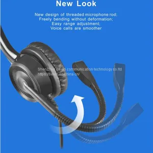 China Beien CS11 RJ Business Call Center Headset Noise-cancelling Headset Customer Service thumbnail-1