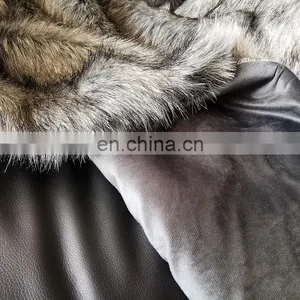 Wholesale High Quality Fuzzy Cozy Luxury Super Soft Plush Fluffy Warm Shaggy Double Fleece Faux Fur Throw Blanket for Sofa thumbnail-3