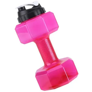 Dumbbell Shape Fitness Creative Large-capacity Sports Drinking Bottle Space Portable Water Cup thumbnail-1