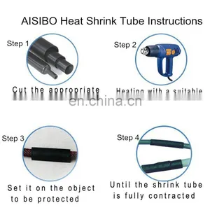Hampool Best Price Dual Wall Durable Automobile Plastic Heat Shrink Tubing thumbnail-7