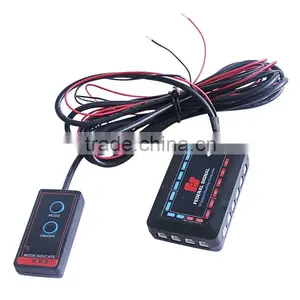RGB LED Net Grille Light 48W Wireless Remote for SUV Rescue Military Engineering Off-road ExcavatorTruck ATV Vehicle thumbnail-5
