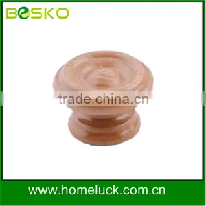 High Quality Nature Wooden Flat Door Knob Factory thumbnail-1