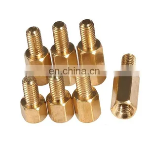 Stainless Steel Stud Single - End Hexagonal Column Connecting Thread Adapter the Male Female Threaded Standoff M5 thumbnail-3